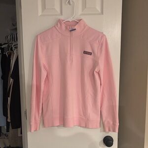 Vineyard Vines Women's Light Pink Cowl Neck Sweater